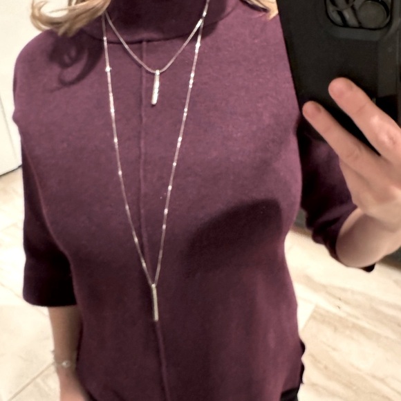Women's Purple Sweater - Picture 6 of 8
